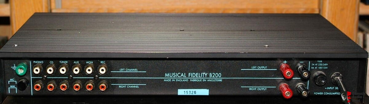 Musical Fidelity B200 X Integrated Amplifier Photo #3255254 