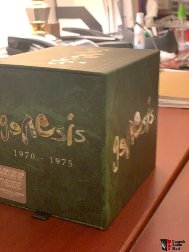 Genesis 1970-1975 SACD/DVD box set For Sale - Canuck Audio Mart