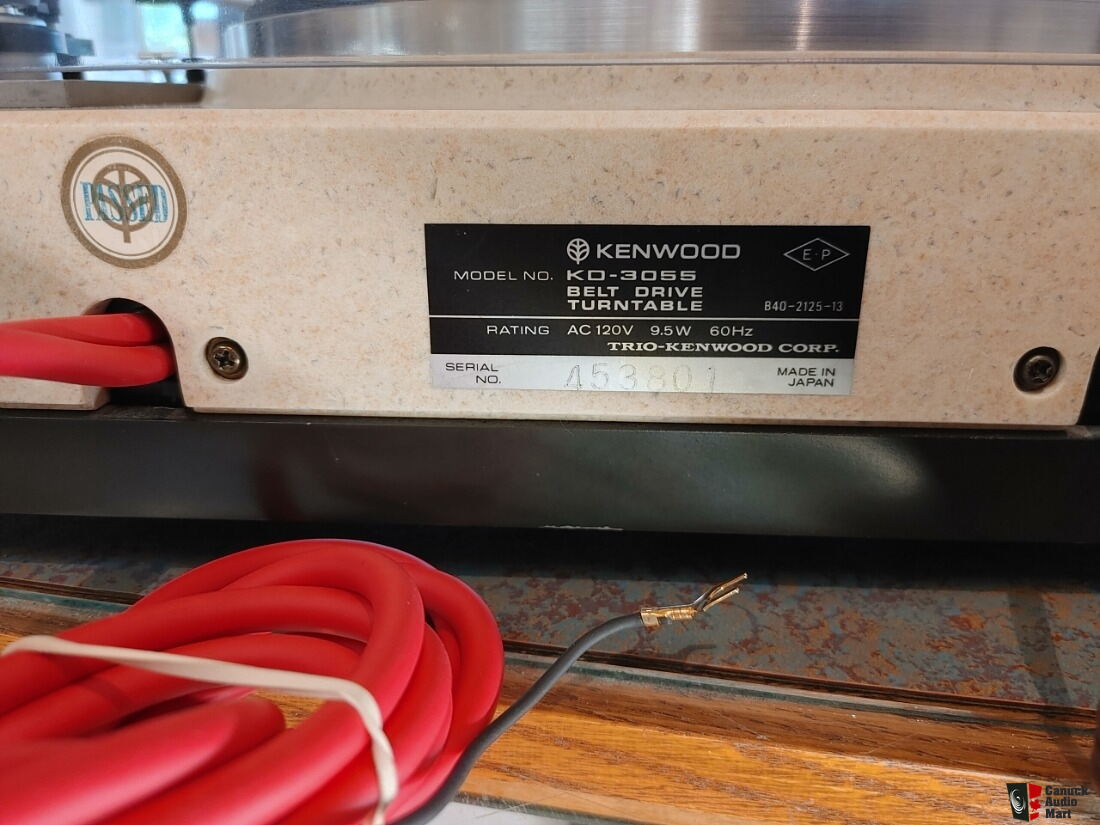 Kenwood KD-3055 Vintage Turntable With Upgrades Dealer Ad - Canuck