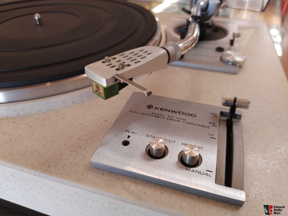 セラミックボール　ヴィンテージ Kenwood KD-3055 Vintage Turntable With Upgrades Dealer Ad - Canuck