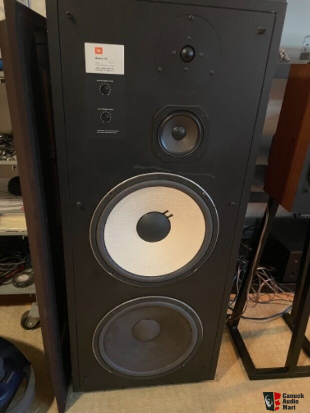 Vintage JBL L150 Audiophile Speakers ALL ORIGINAL with GRILLS For Sale