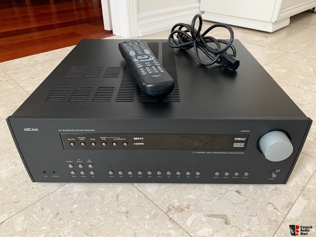 Arcam Avr350 7 X 100w Surround Sound 120w Bi Amp Stereo For Sale