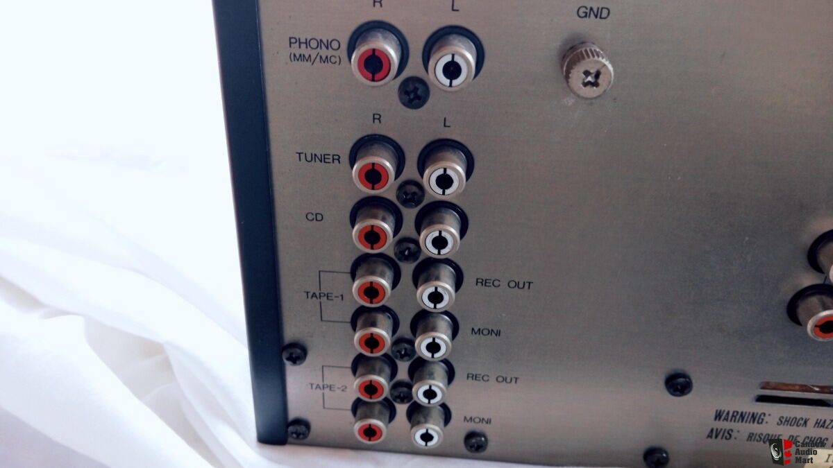 Ampli Vintage Luxman LV 103 – Modèle à Tubes – Bon état Général