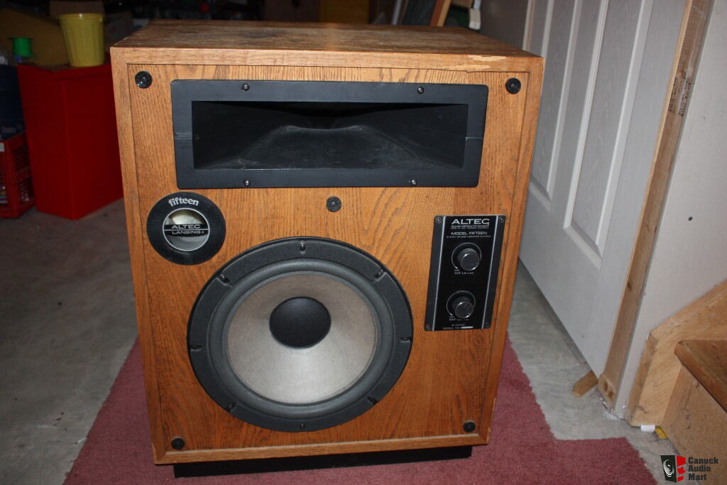 altec lansing model 15 speakers