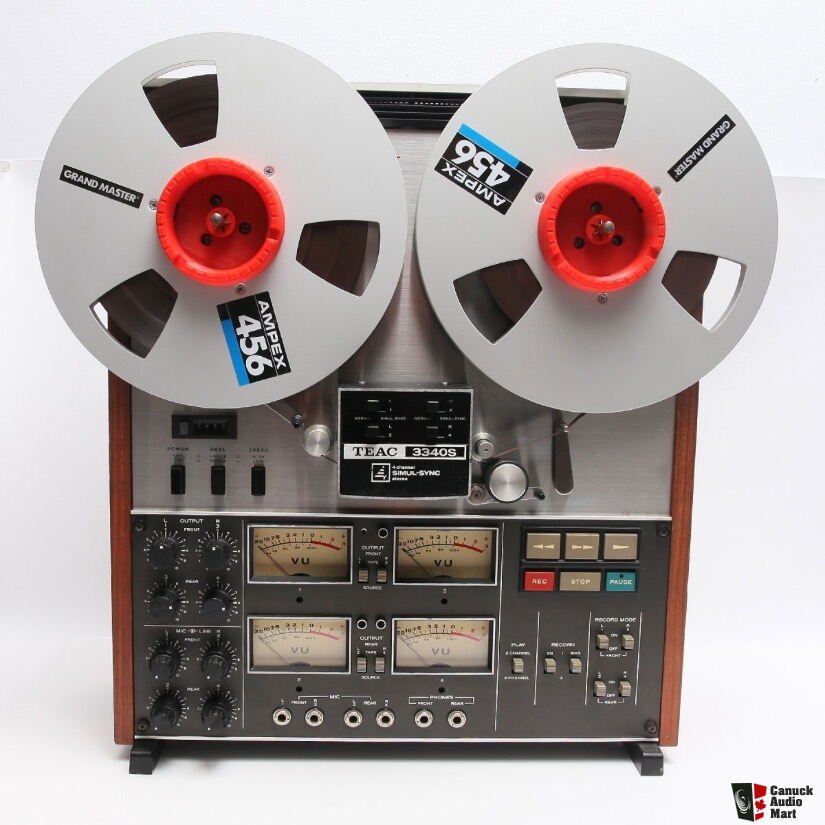 Vintage 70 Teac 3340S Reel to Reel Tape Recorder Photo #3315394 - Aussie  Audio Mart