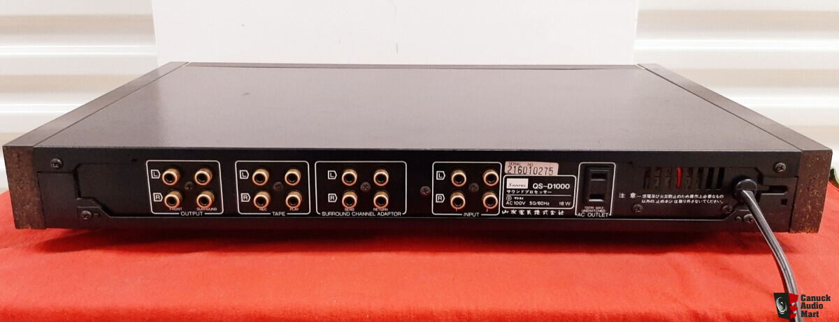 Ultra Rare from Japan Market-SANSUI QS-D1000 Quad 4 Channel