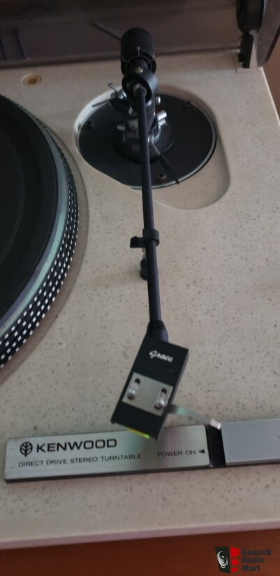 Kenwood KD 500 Turntable Grace 707 Arm Grace F9E Cartridge broken 