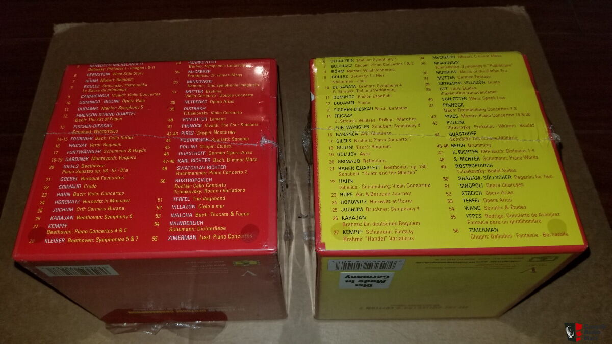 DG111 box1&box2,Years of Deutsche Grammophon (55CD).The