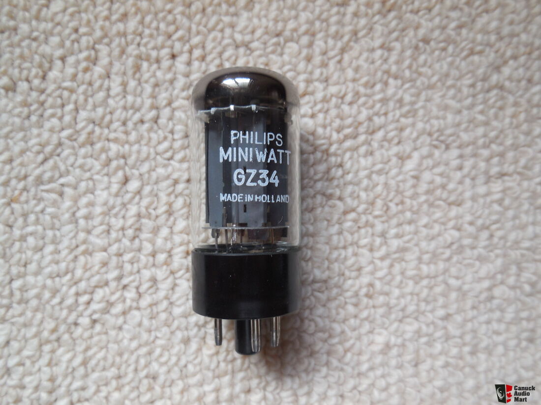 1 x MINIWATT DARIO GZ34 VALVE TUBE NOS NIB