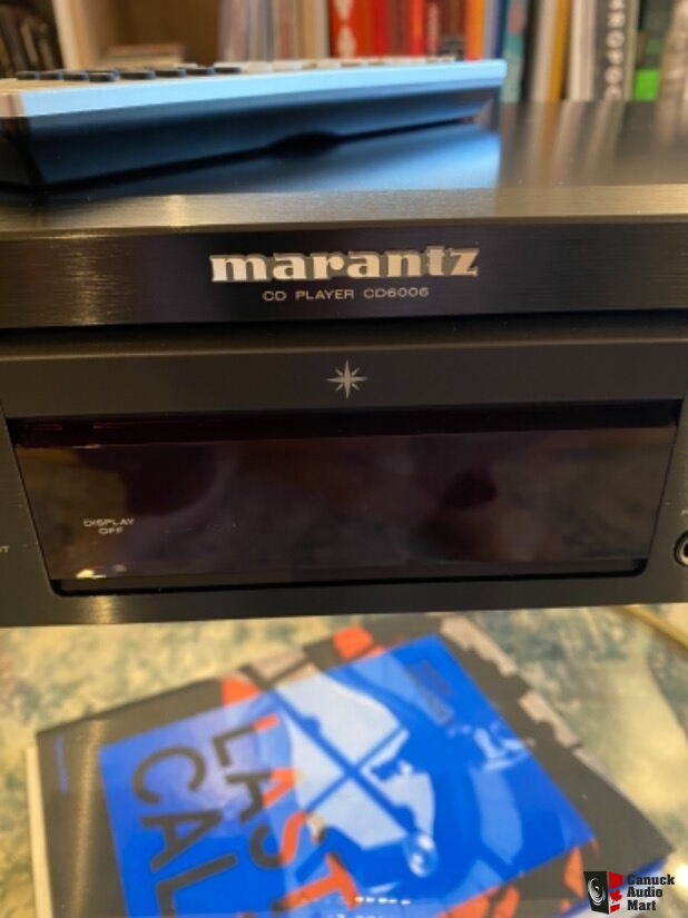 Marantz CD6006 CD Player - Black For Sale - Canuck Audio Mart