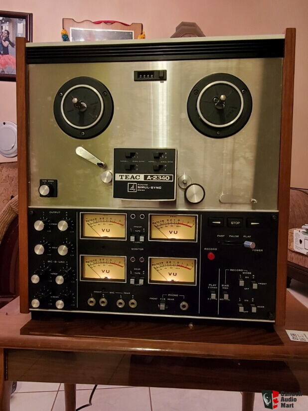 Teac2340/ 2 & 4 tracks/fully tested with extras/open for offer/reel
