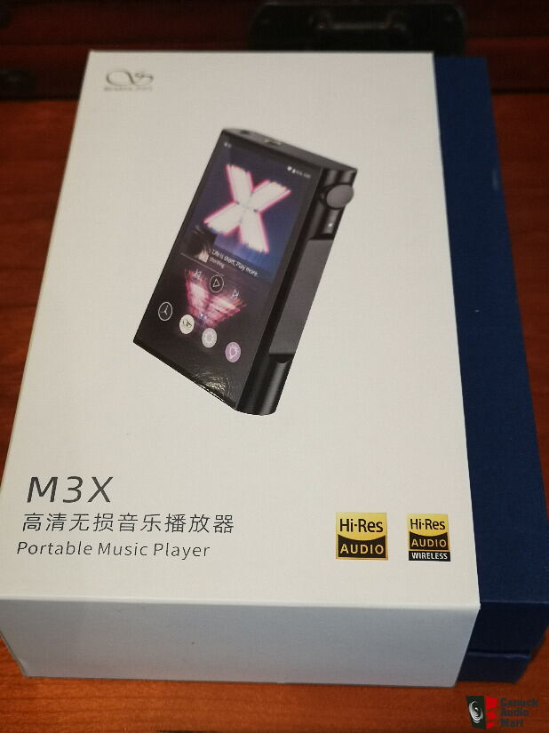 Shanling M3X With Leather Case Excellent Like New DAP Portable 
