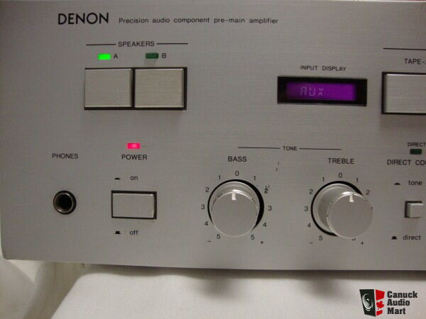 Denon PMA-750 integrated amp - vintage 1980s - made in Japan
