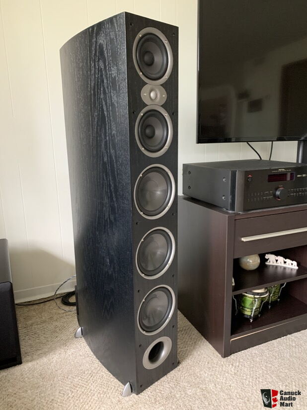 Polk Audio RTiA9 floorstanding loudspeakers, 500W For Sale Canuck