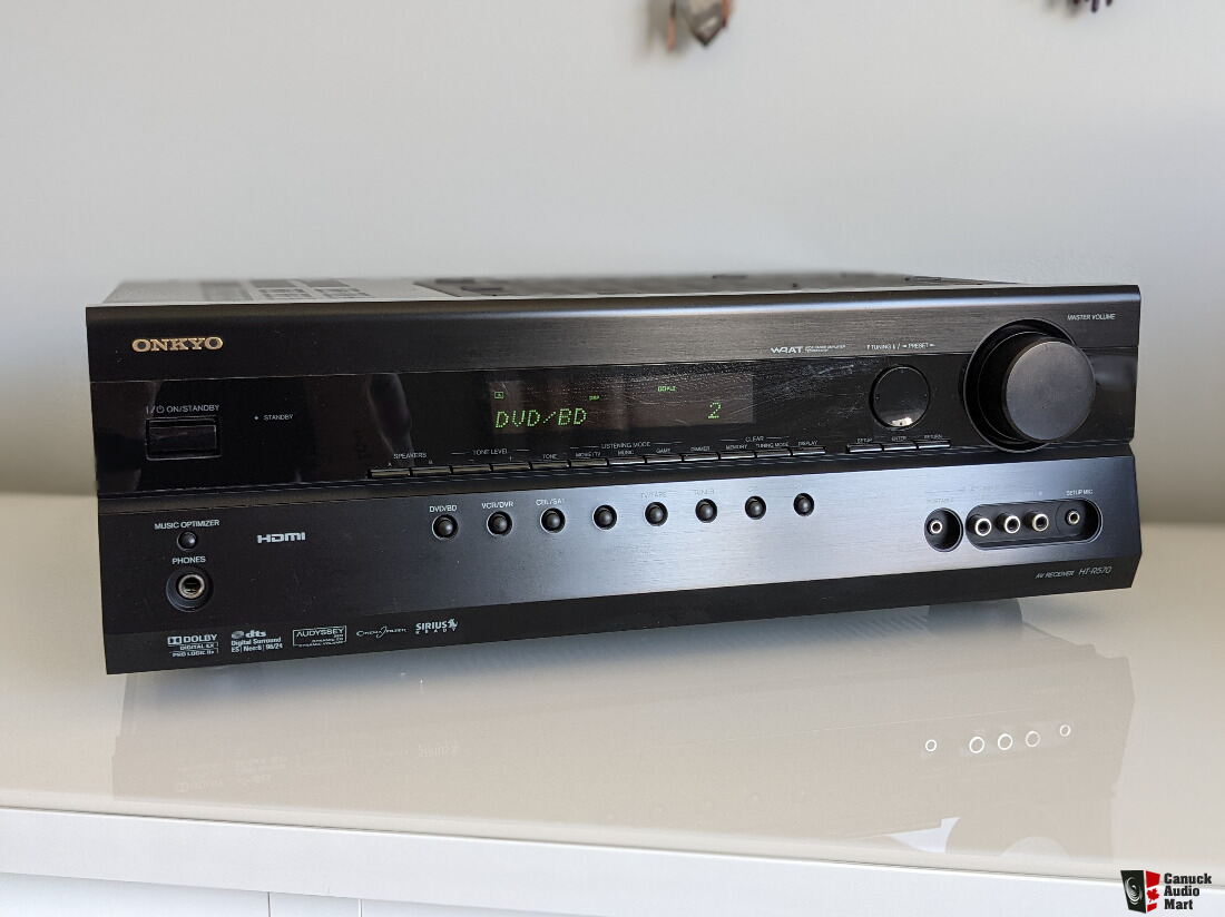 Onkyo 71 Hdmi Av Receiver 100w Into 8 Ohm Ht R570 For Sale