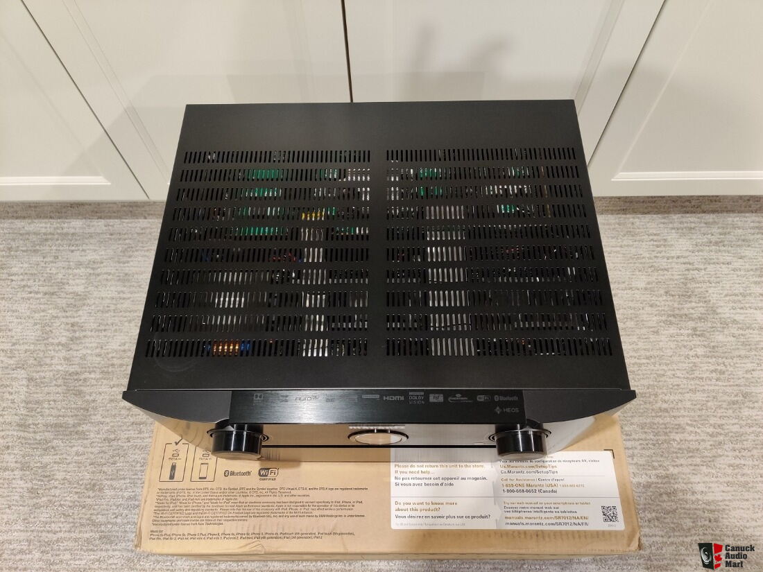 Marantz SR7012 Receiver 4K/60Hz HDR 9.2 Atmos OBM Photo 3384810