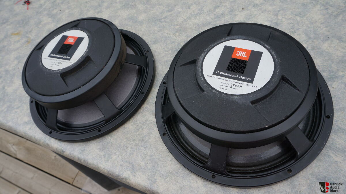 JBL 2202H Pair For Sale - Canuck Audio Mart