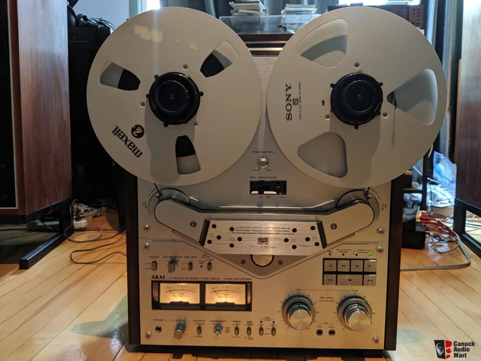 Akai GX-635D 4 Track, 2 Channel Auto Reverse Reel to Reel Tape