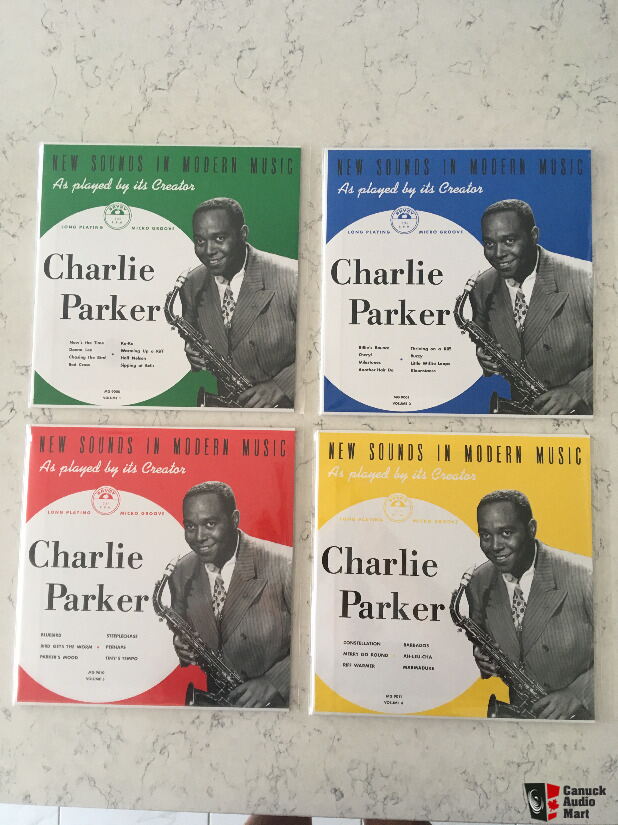 CHARLIE PARKER: The Savoy 10-Inch LP Collection (4-Replica 10