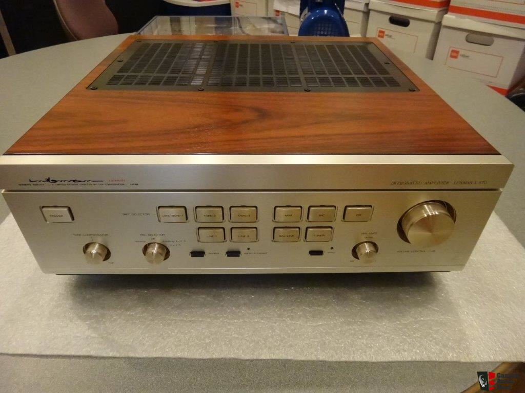 Luxman L-570 pure class A integrated amplifier Photo #3414236 - US