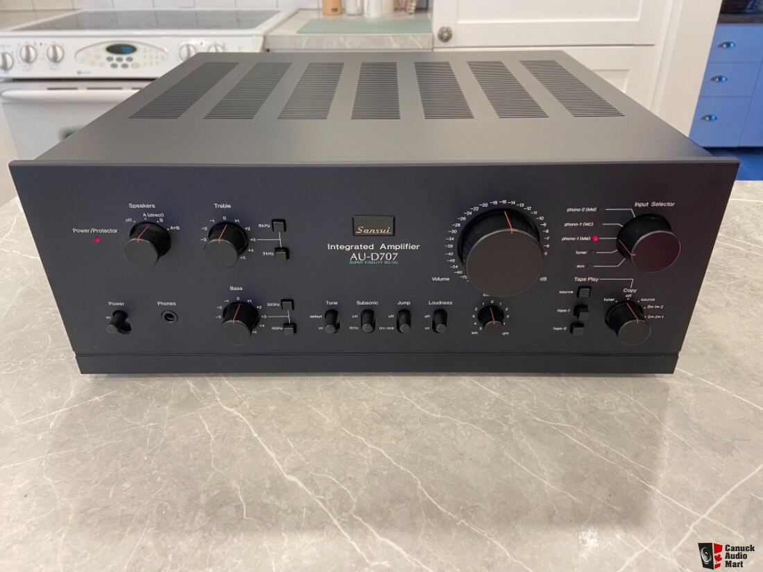 Sansui AU-D707 SAME THAN 717 120 volts Amplifier IN ALL