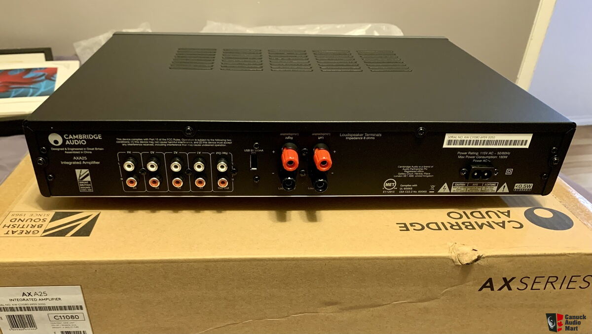 Cambridge Audio AXA25 Integrated Amplifier (4 months old) Photo