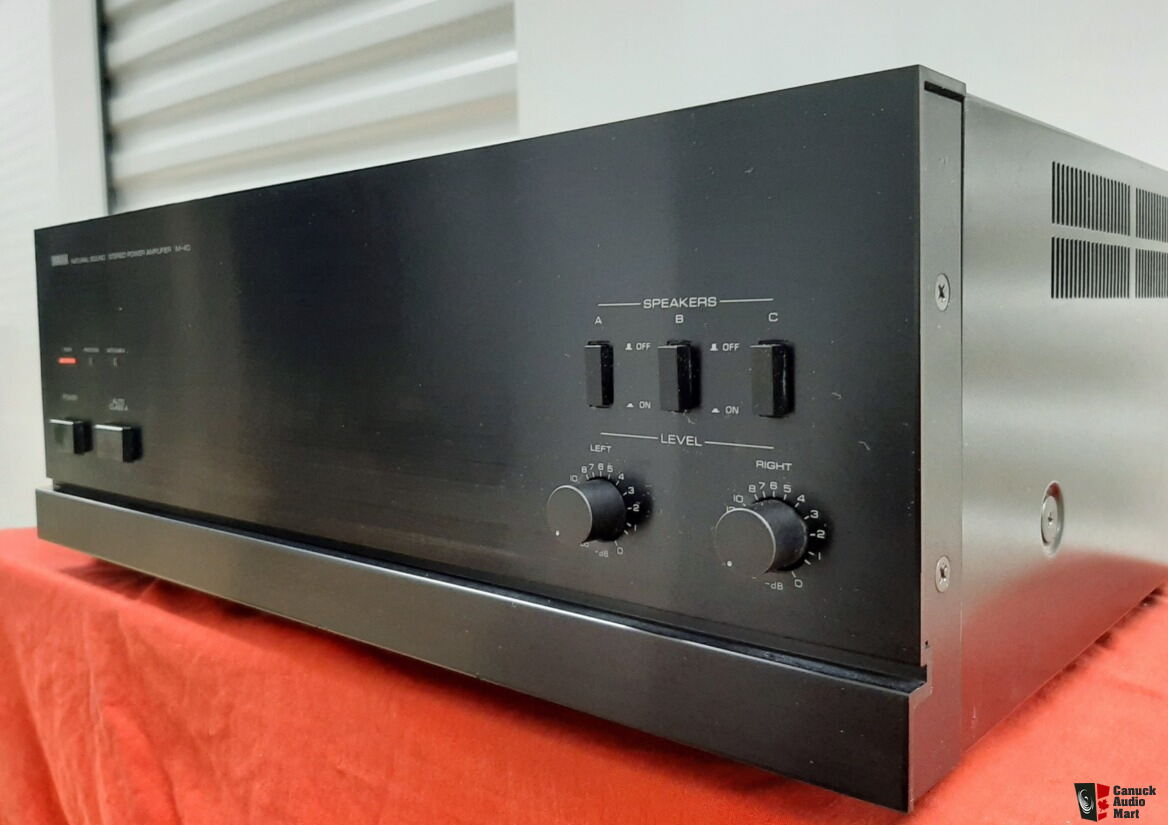 Big Power-YAMAHA M40 M-40 Audio Power Amplifier 120WPC+3 Sets