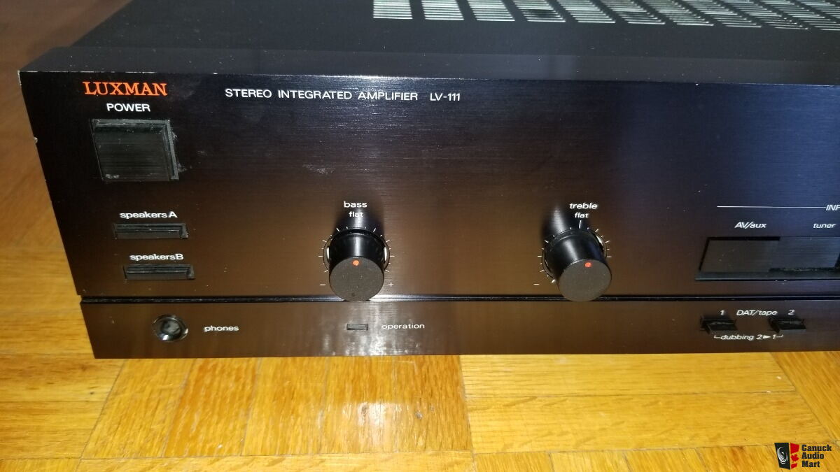 Luxman Lv Stereo Integrated Amplifier And Luxman T Tuner Photo Canuck Audio Mart