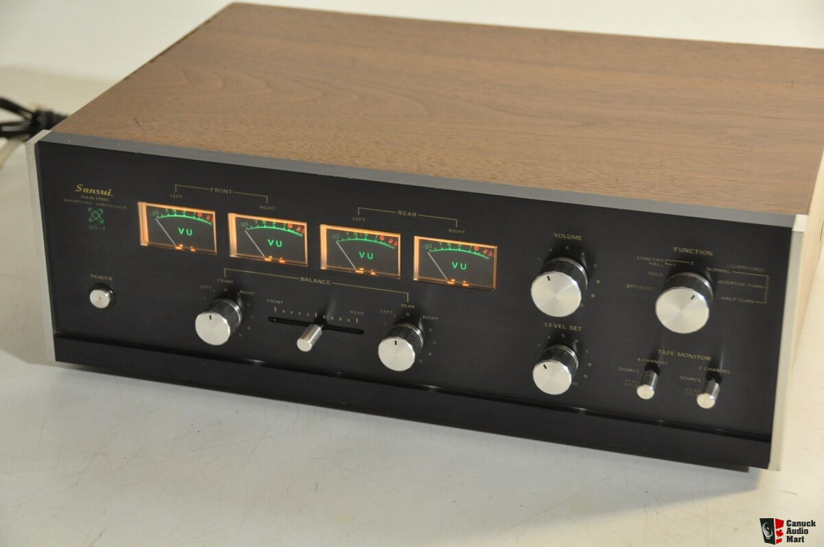 Vintage Sansui QS-1 Four-Channel Synthesizer Quadraphonic