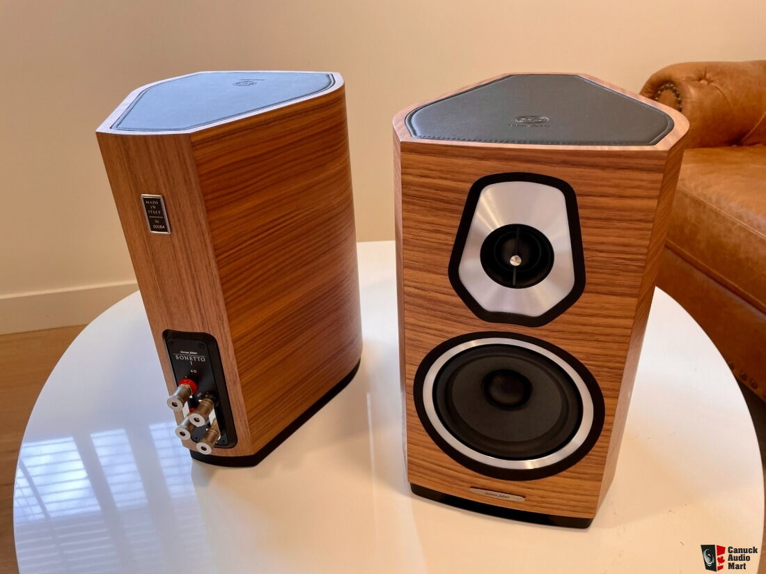 Sonus Faber Sonetto 1 (Made in Italy) YouTube demo For Sale