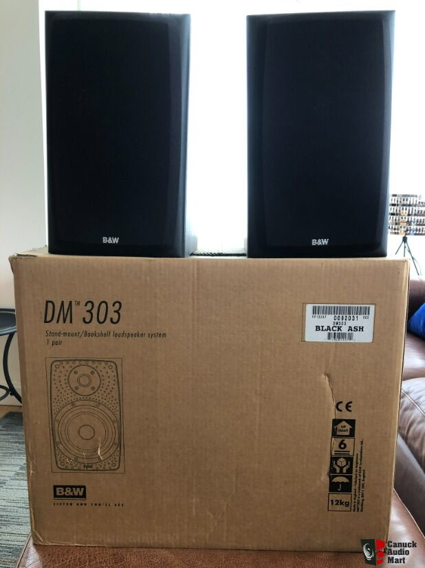 B&W DM303 Bookshelf Speakers (2) Photo #3497142 - US Audio Mart