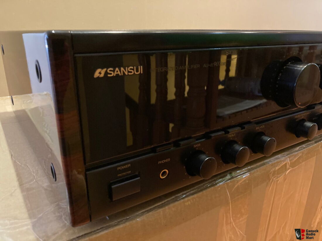 Sansui AU ALPHA 907 DR Amplifier...Very High Quality ! Photo