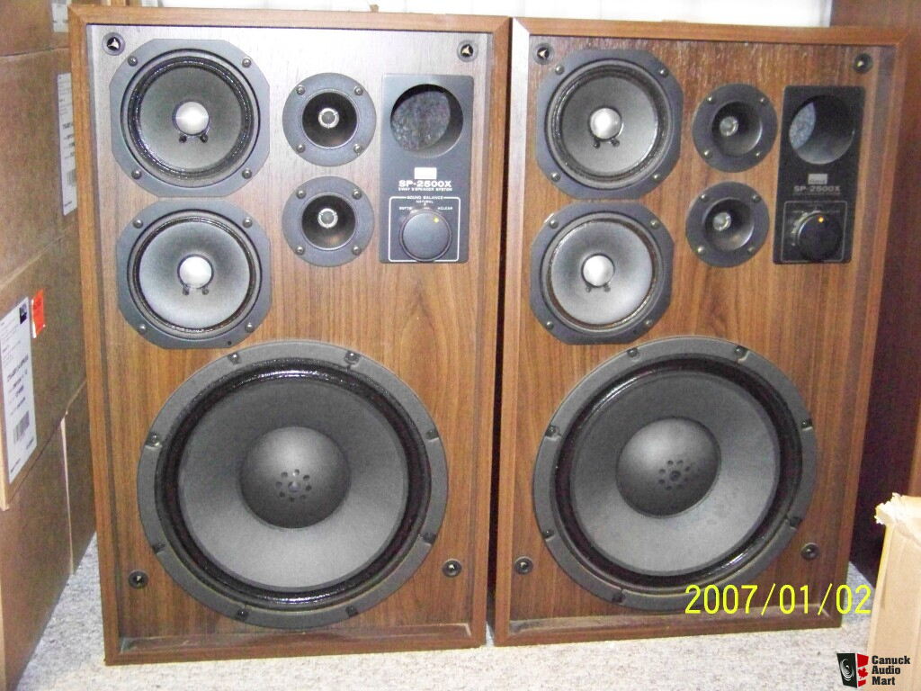 Rare Large Vintage Kenwood Kl 888d Speakers Photo 351926 Canuck