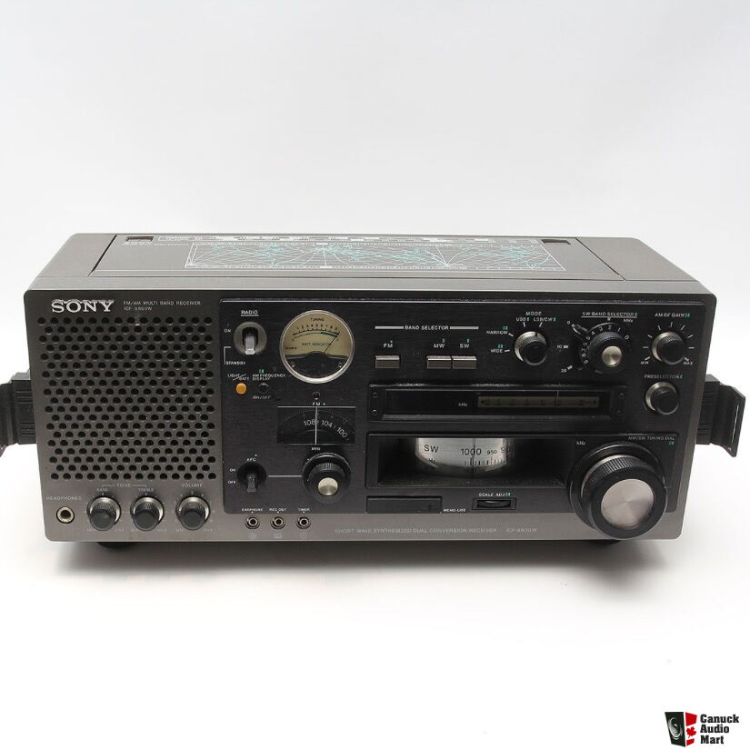 SONY ICF-6800W SW/AM/FM RADIO For Sale - Canuck Audio Mart