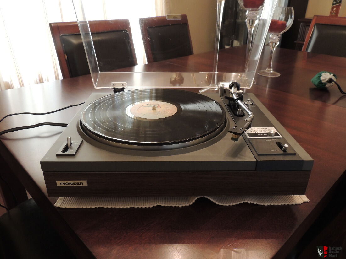 Pioneer PL115D Auto return turntable w/Excel Cartridge ! Photo 3533957