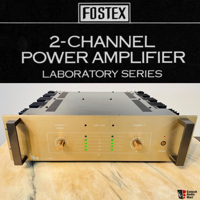 FOSTEX パワーアンプ Power Amplifier 600 | proalma.gr