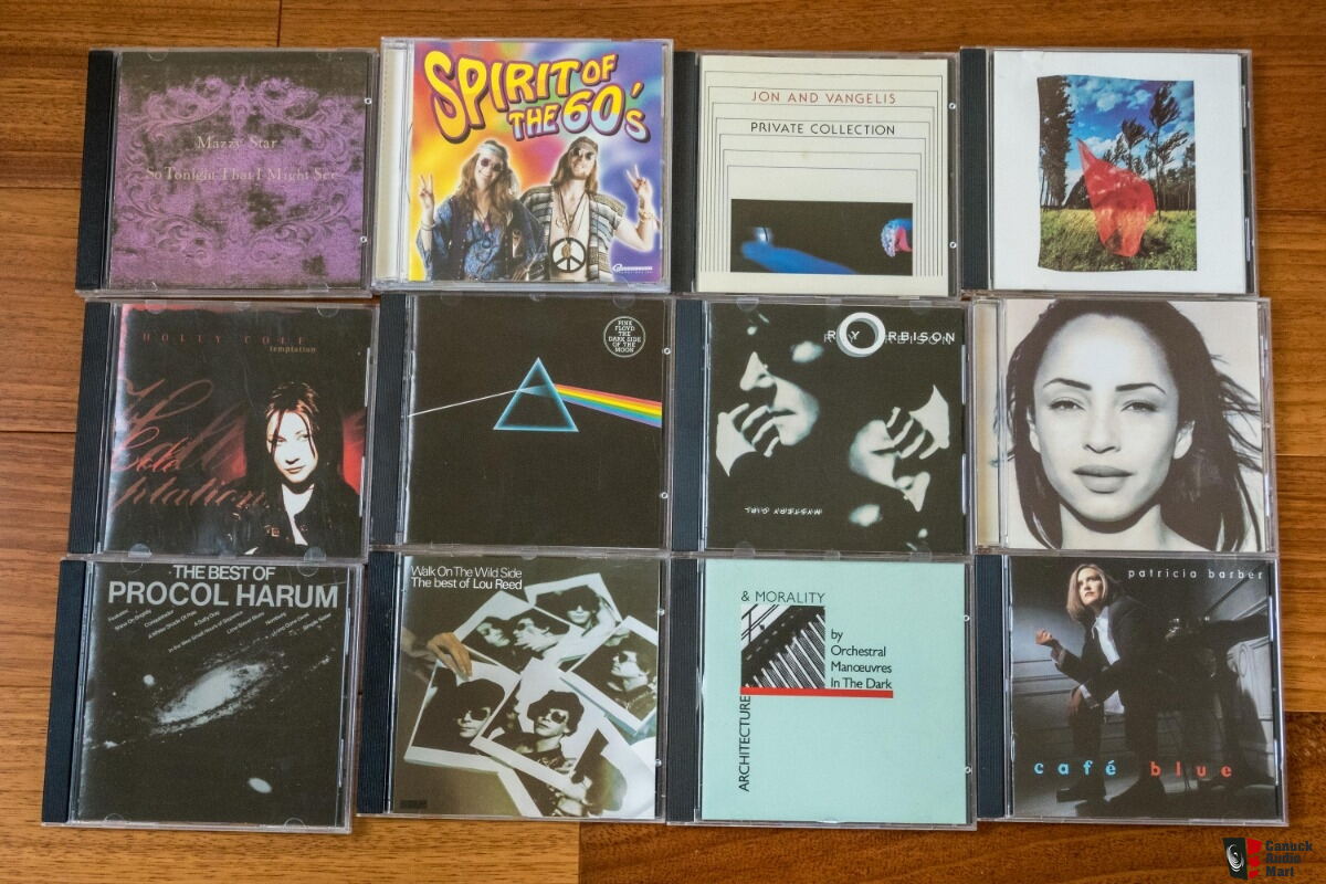 Collection of 93 CD's Rock, Pop, Folk, Vocals, in excellent condition ...