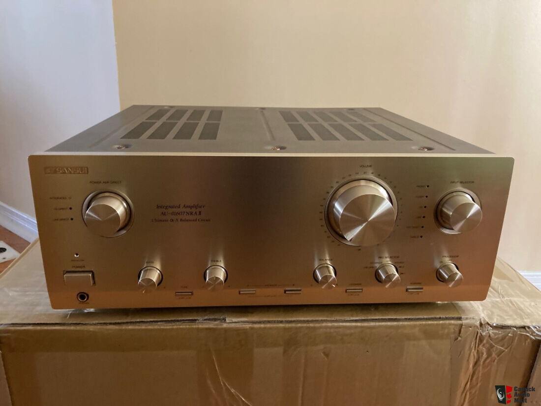 Sansui AU ALPHA 607 NRA II High Quality Amplifier For Sale