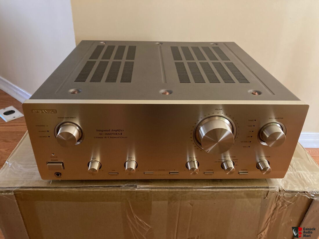 Sansui AU ALPHA 607 NRA II High Quality Amplifier Photo #3547872