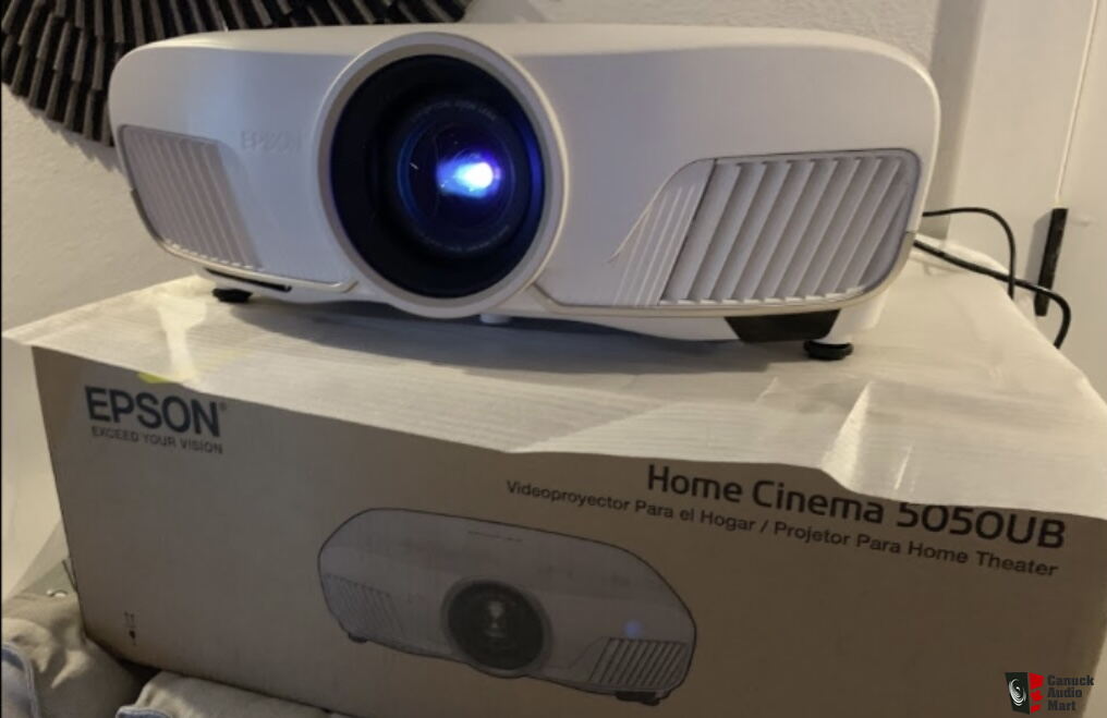 Epson Home Cinema 5050ub 4k Pro Uhd Projector Advanced 3 Chip Opened Box Dealer Ad Canuck 8733