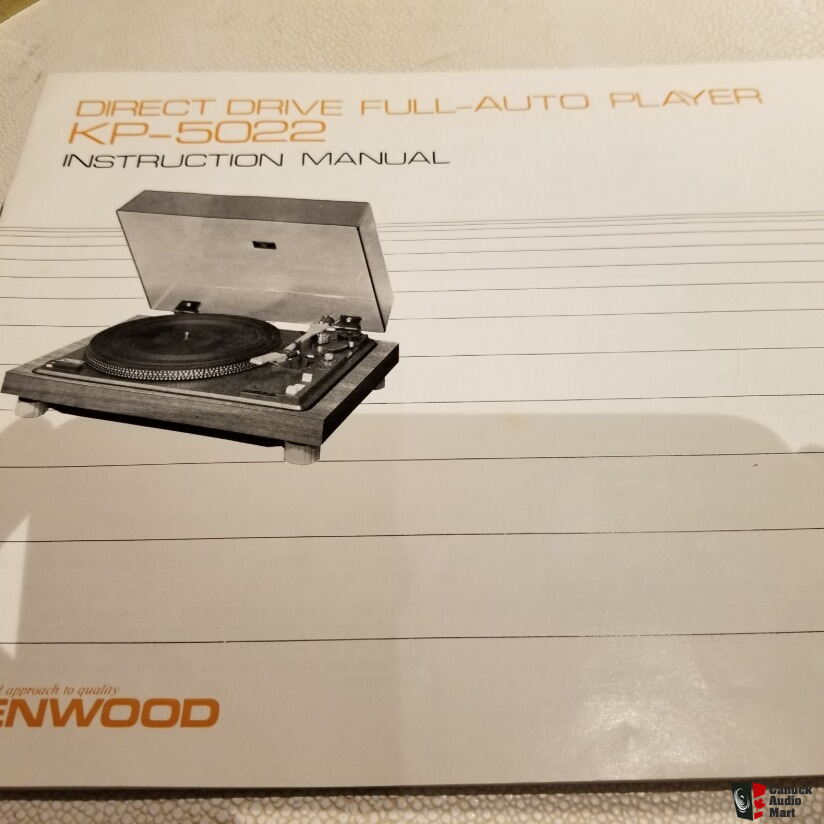 Kenwood KP-5022 Direct Drive Turntable - SOLD Photo #3559063