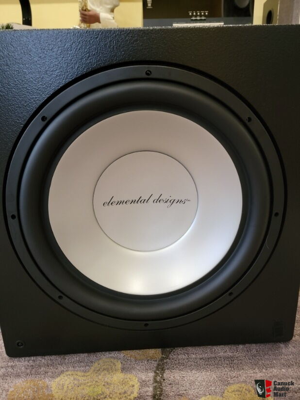 Elemental designs 18 inch subwoofer Photo 3580323 Canuck Audio Mart