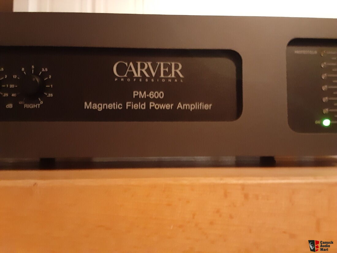 Carver PM -600 in excellent condition --- 200 watts in