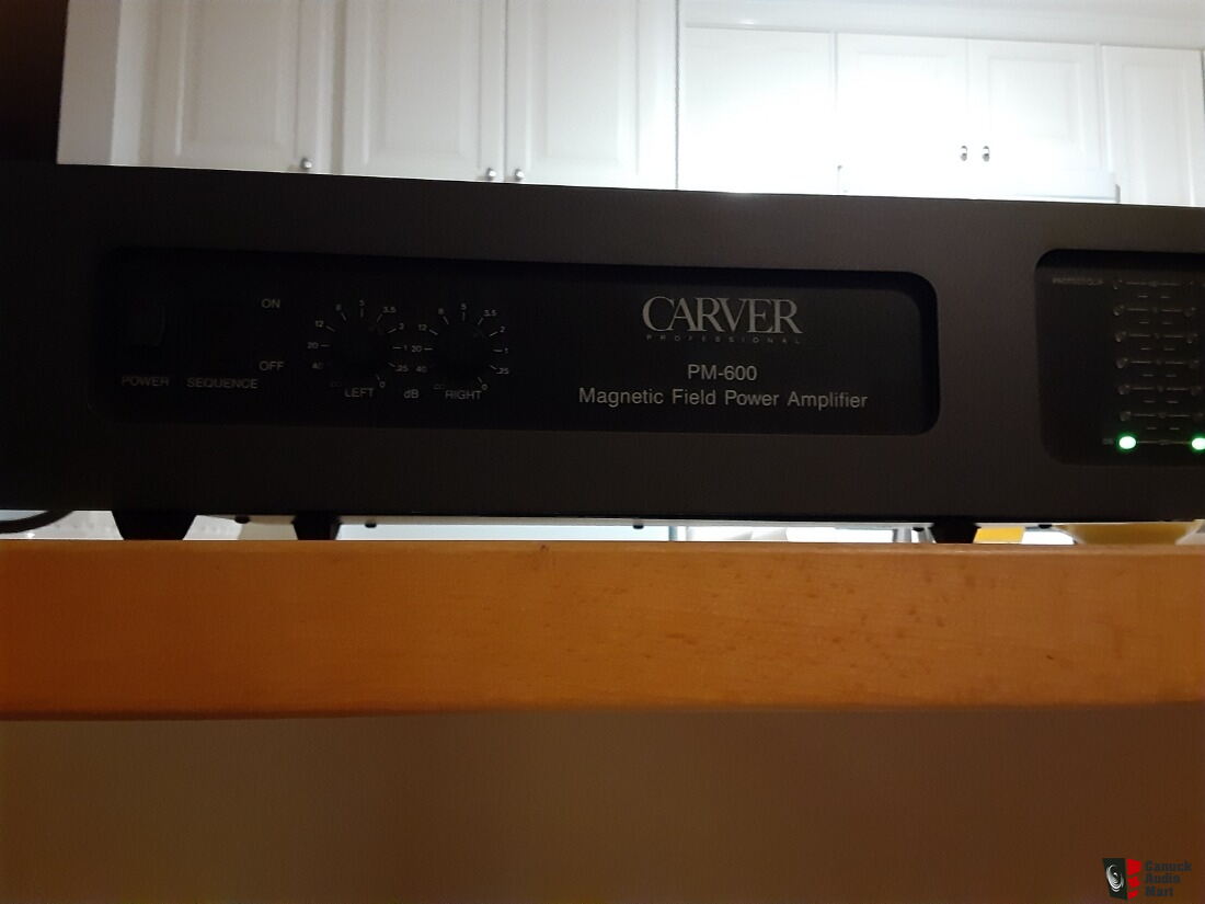 Carver PM -600 in excellent condition --- 200 watts in