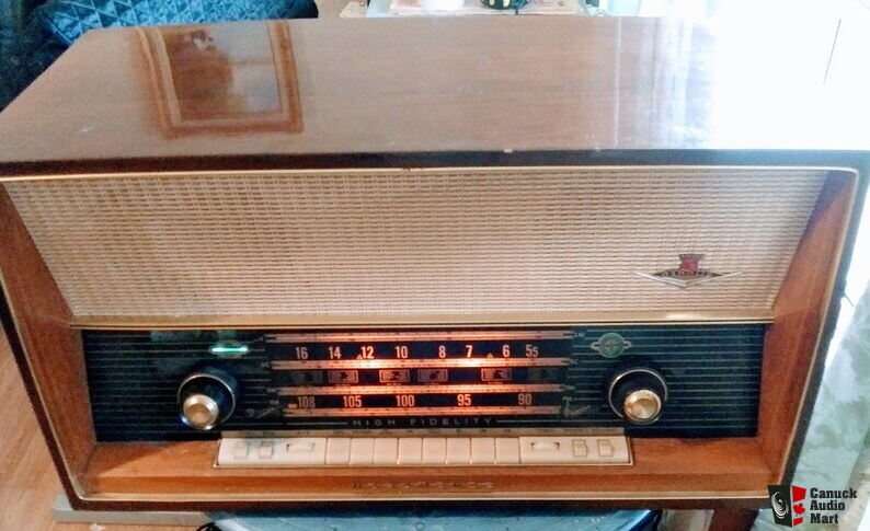 1961 62 Nordmende Othello Z320 Tabletop Tube Radio Photo #3585110 - US ...