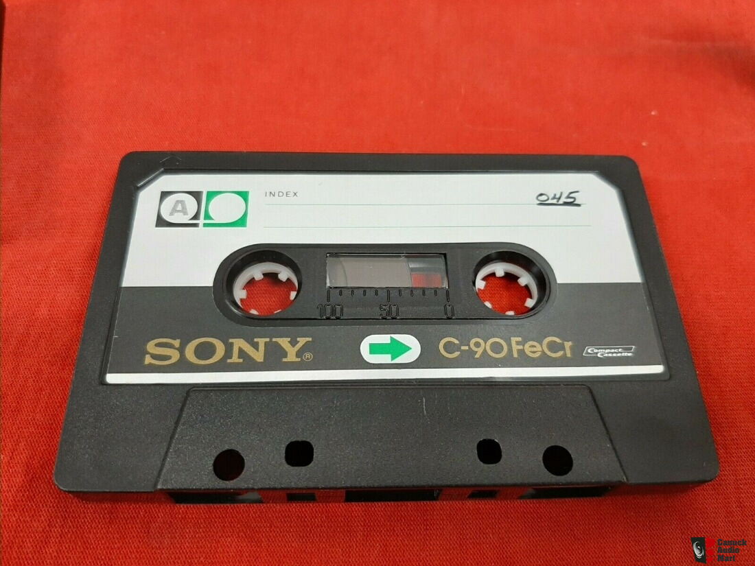 Compact Cassette Sound Recording and Reproduction J-card Magnetic