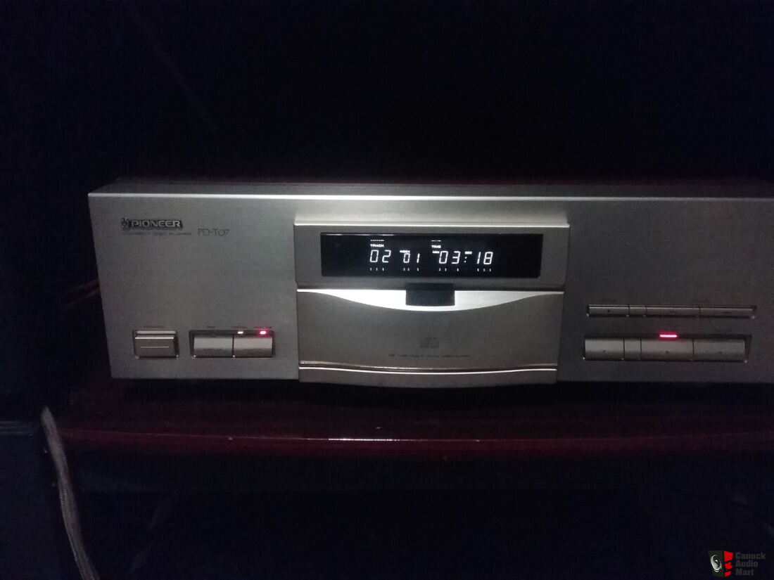 Pioneer PD-T07 CD player For Sale - Canuck Audio Mart