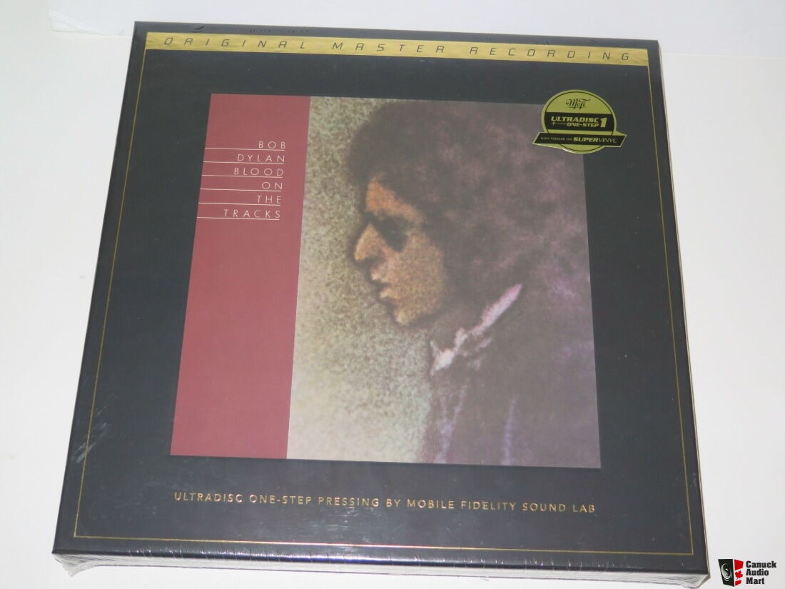 stress Great Barrier Reef efterfølger Bob Dylan Blood on the Tracks Mobile Fidelity Soundlab Ultradisc boxset new  sealed vinyl record For Sale - Canuck Audio Mart