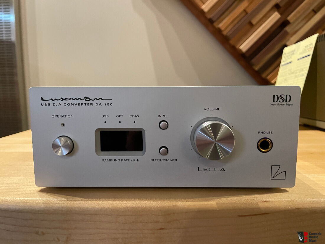 Luxman DA-150 Dealer Ad - Canuck Audio Mart