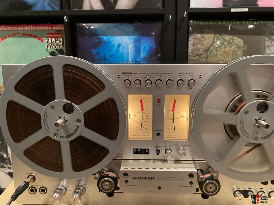 Pioneer Rt 707 Reel To Reel Tape Player